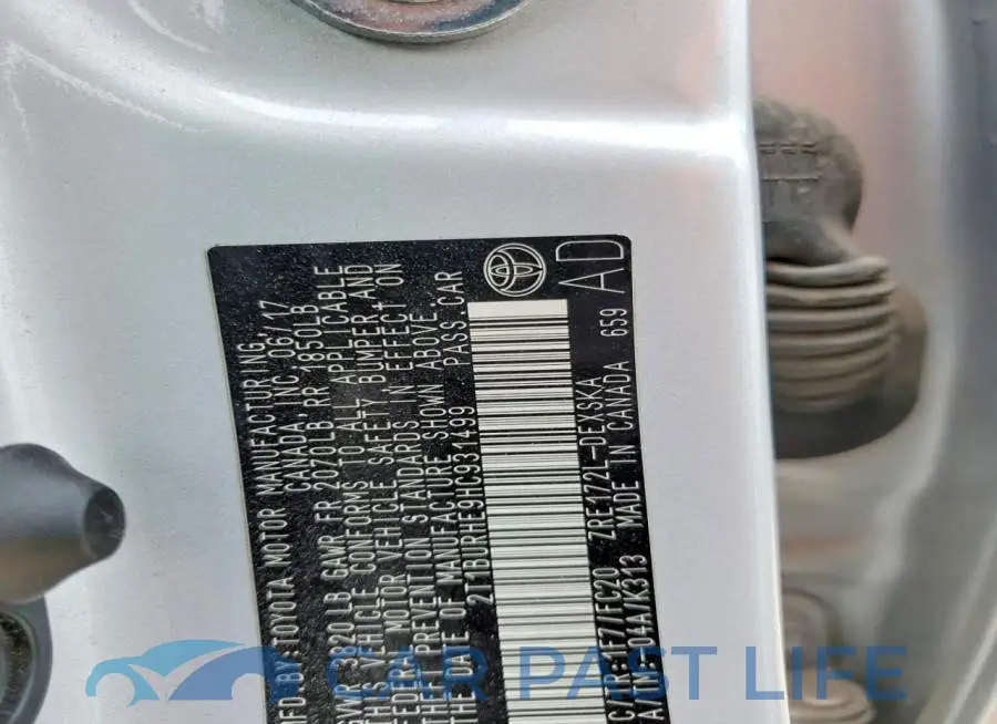 2T1BURHE9HC931499# 12