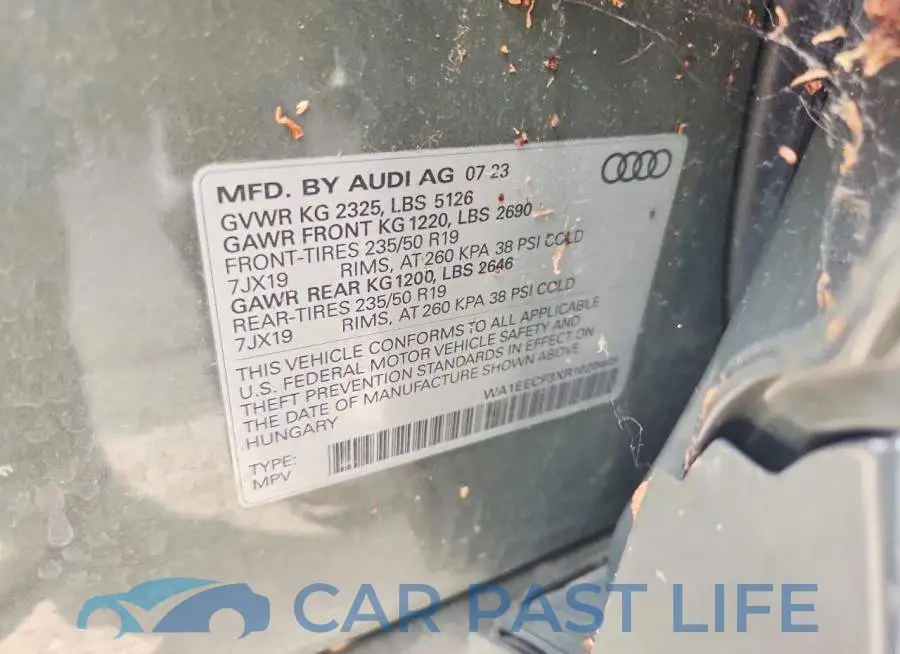 WA1EECF3XR1020445# 14
