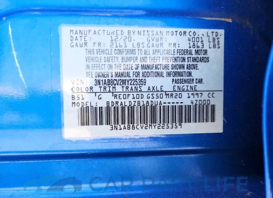 3N1AB8CV2MY225359# 12