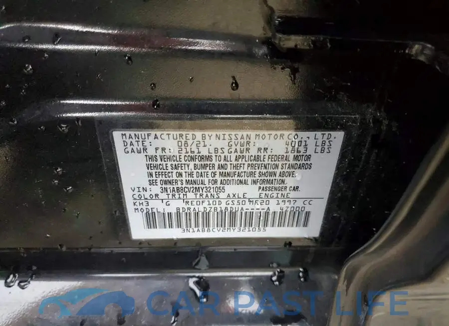 3N1AB8CV2MY321055# 13