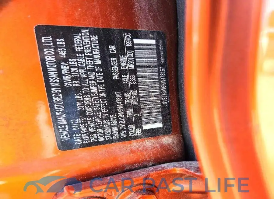 JN1BJ1BW6NW478167# 12