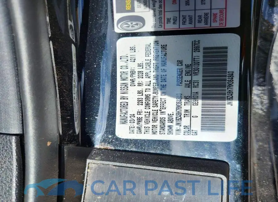 JN1BZ4BH7RM364840# 12