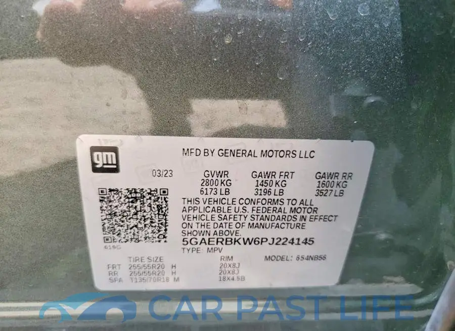 5GAERBKW6PJ224145# 13