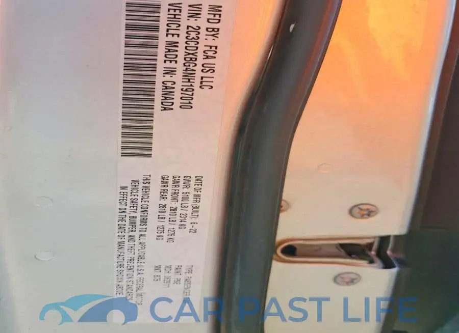 2C3CDXBG4NH197010# 13