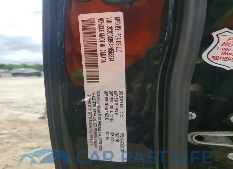 2C3CDXBG4PH563874# 12