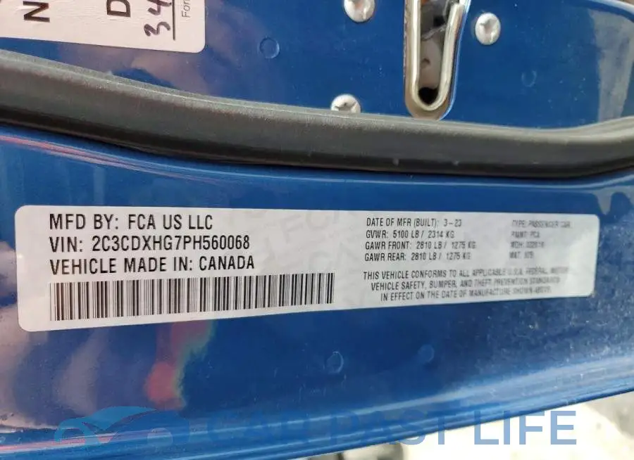 2C3CDXHG7PH560068# 12