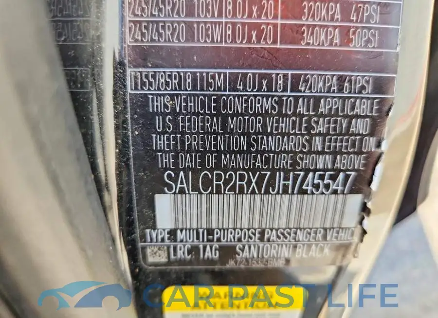 SALCR2RX7JH745547# 13