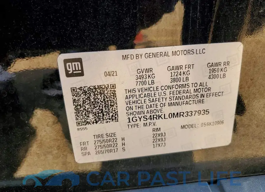 1GYS4RKL0MR337935# 13