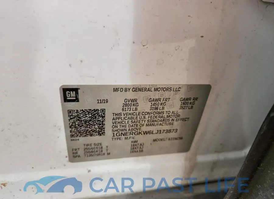 1GNERGKW6LJ173873# 13