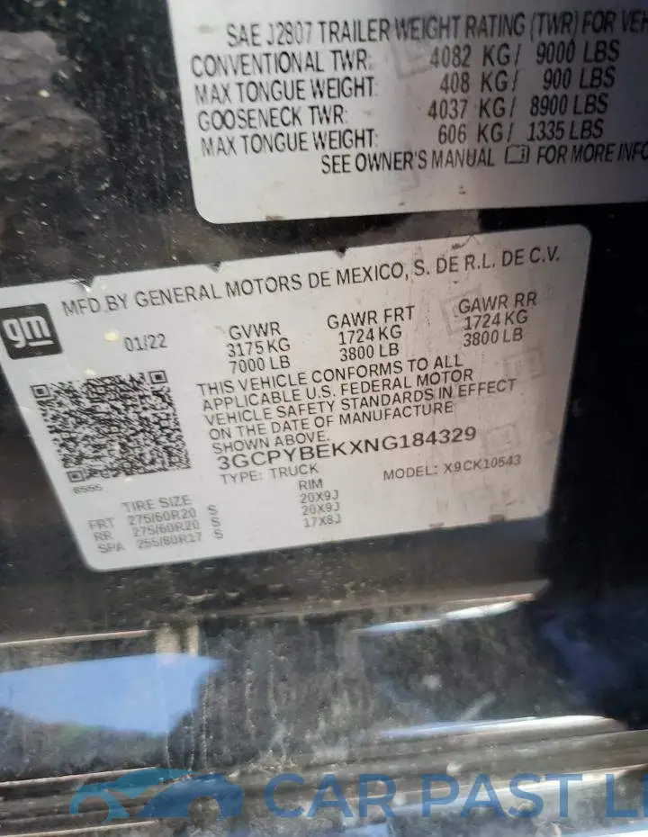 3GCPYBEKXNG184329# 13