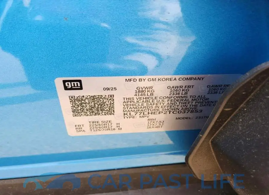 KL77LHEP2TC037853# 13