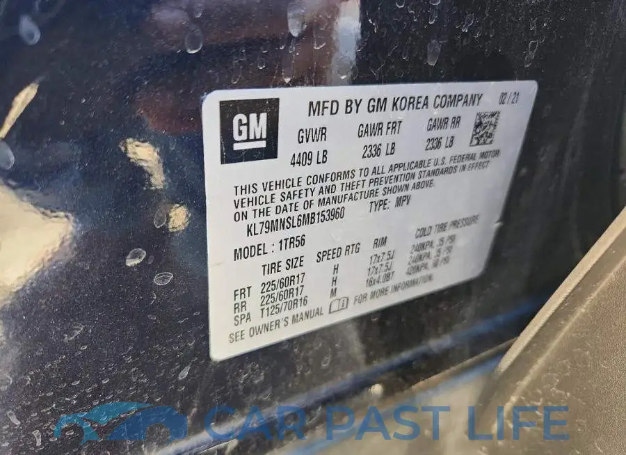 KL79MNSL6MB153960# 13