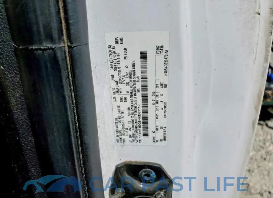 1FTNF1EG8HKD61119# 12