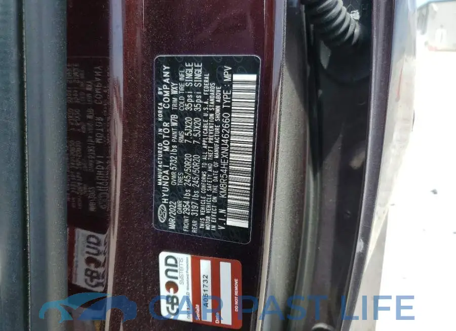KM8R54HEXNU462660# 13