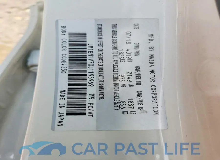 JM1BN1V70J1195969# 12
