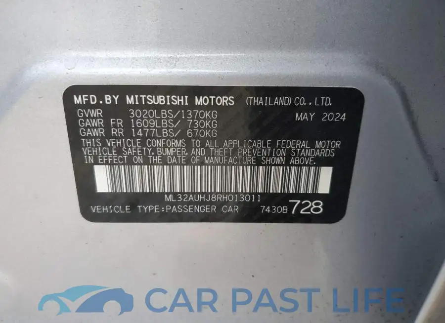 ML32AUHJ8RH013011# 12