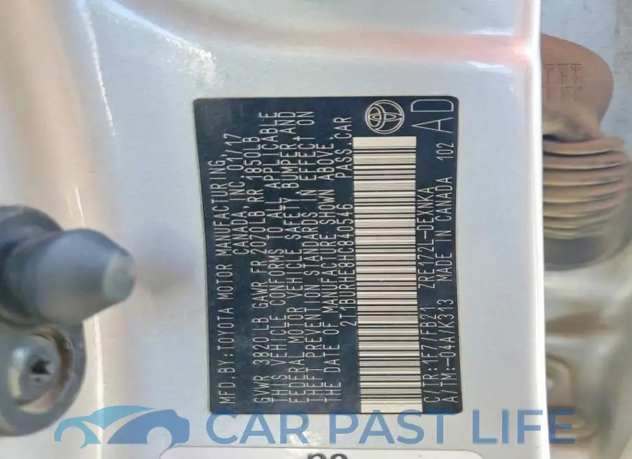 2T1BURHE8HC840546# 13