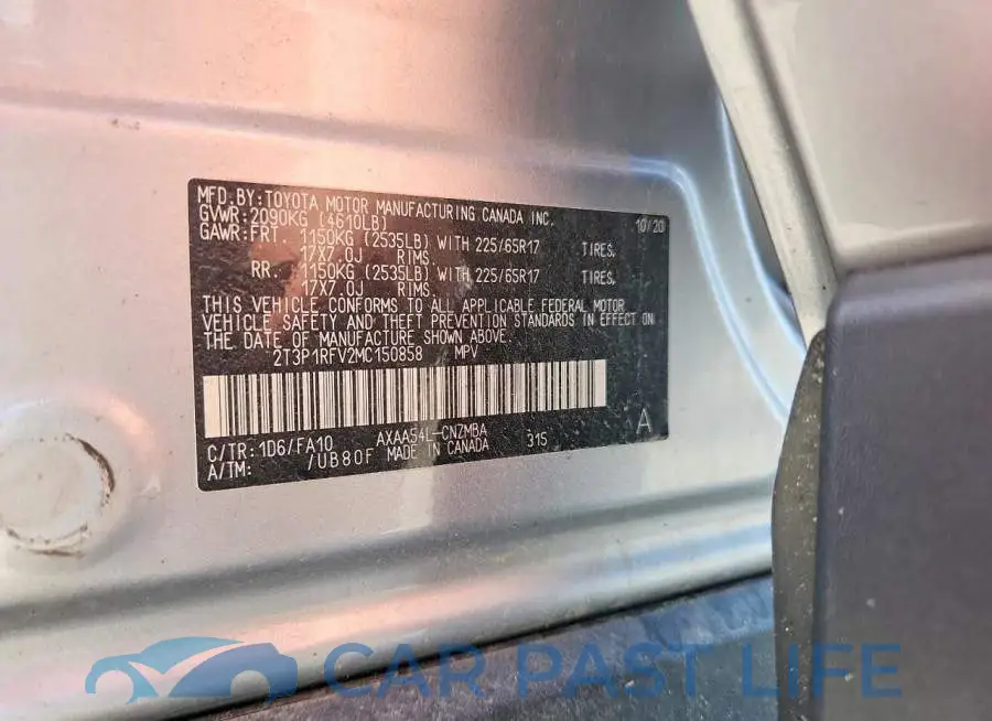 2T3P1RFV2MC150858# 12