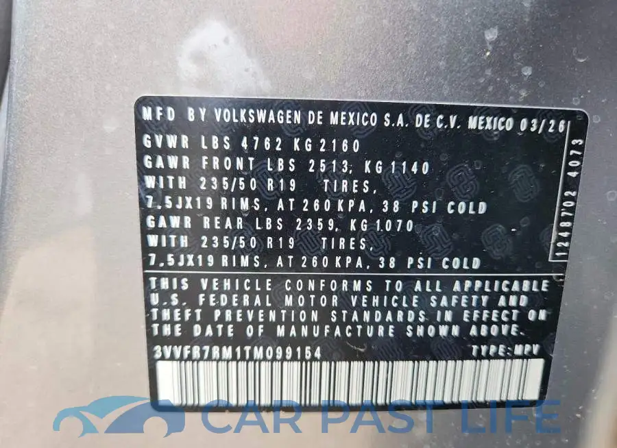 3VVFR7RM1TM099154# 14
