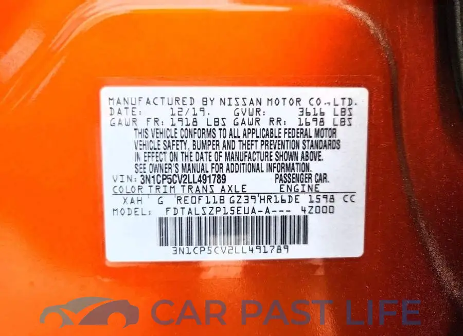 3N1CP5CV2LL491789# 14
