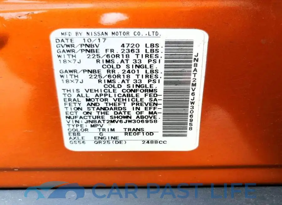 JN8AT2MV6JW306958# 13