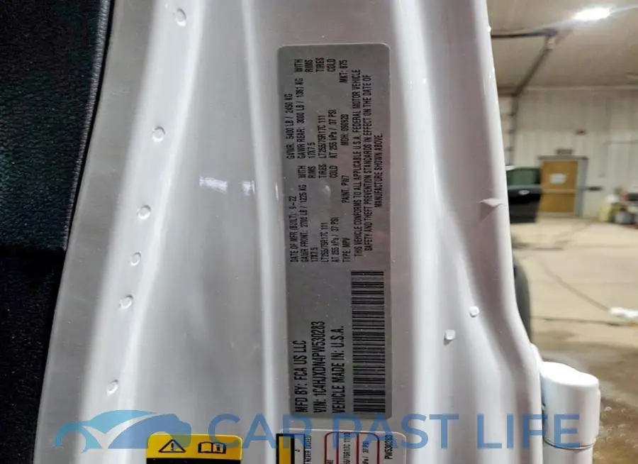 1C4HJXDN4PW530283# 12