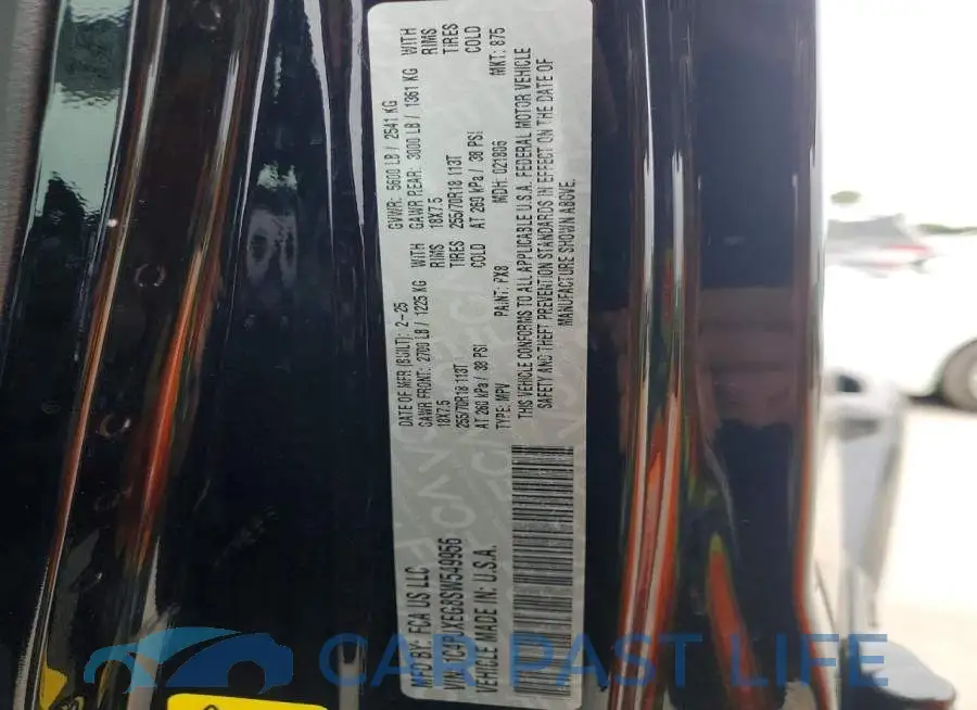 1C4PJXEG8SW549956# 13