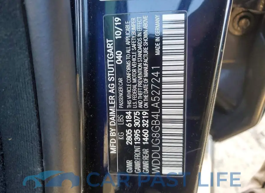 WDDUG8GB4LA527241# 13