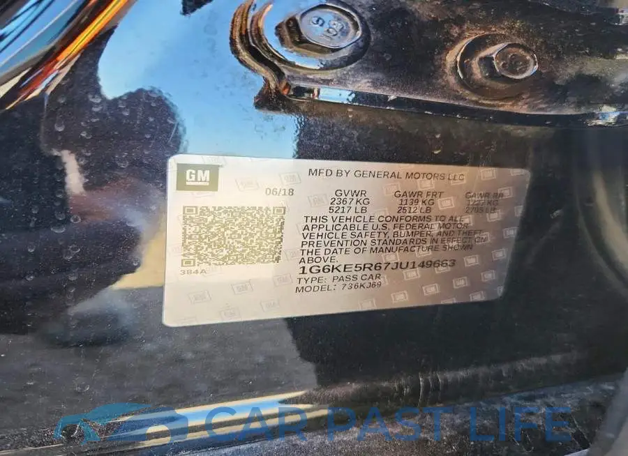 1G6KE5R67JU149663# 12