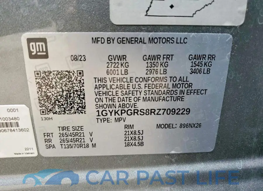 1GYKPGRS8RZ709229# 13