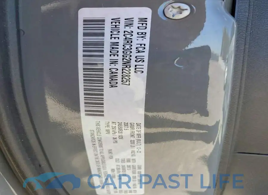 2C4RC3GG2NR228257# 13