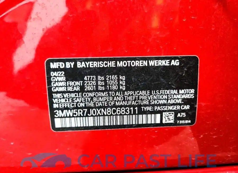 3MW5R7J0XN8C68311# 13