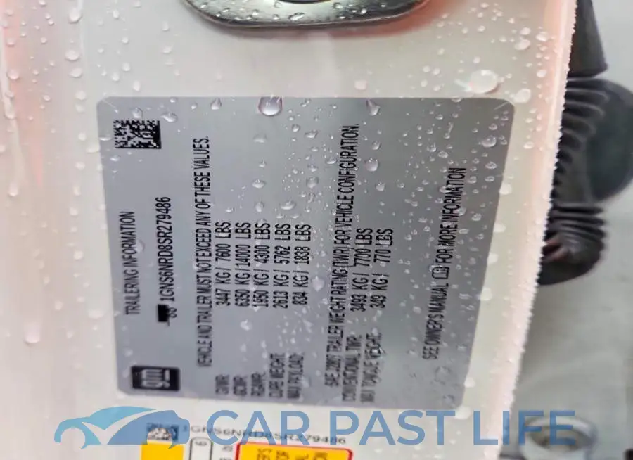 1GNS6NRD8SR279486# 14