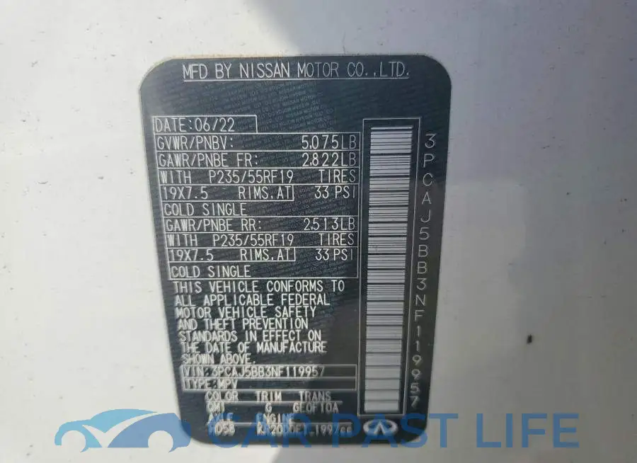 3PCAJ5BB3NF119957# 14