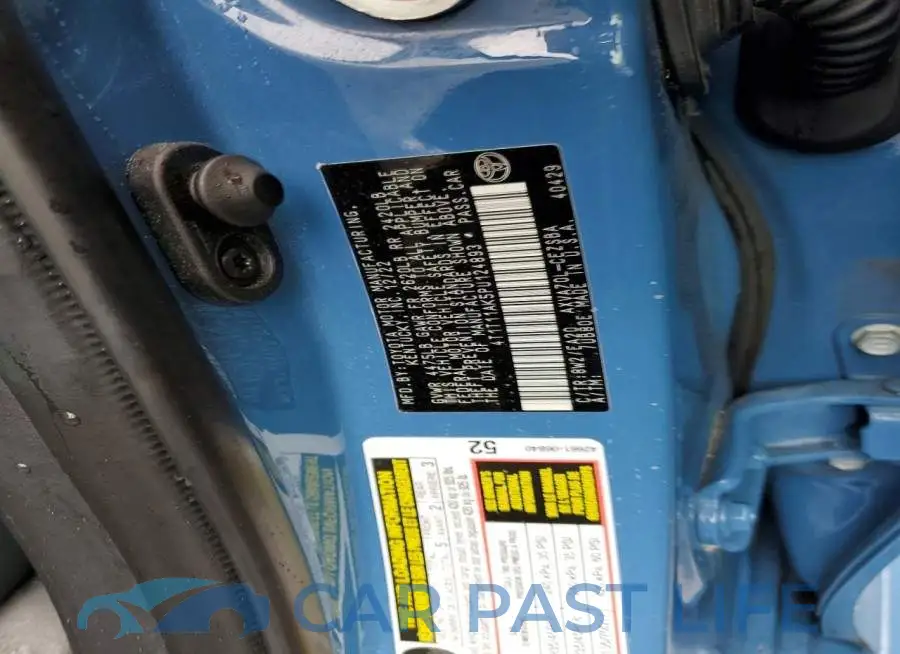 4T1T11AK5PU124893# 12