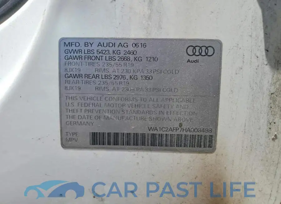 WA1C2AFP7HA008498# 12
