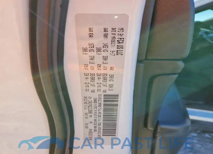 1C4RJFAG2JC165096# 13