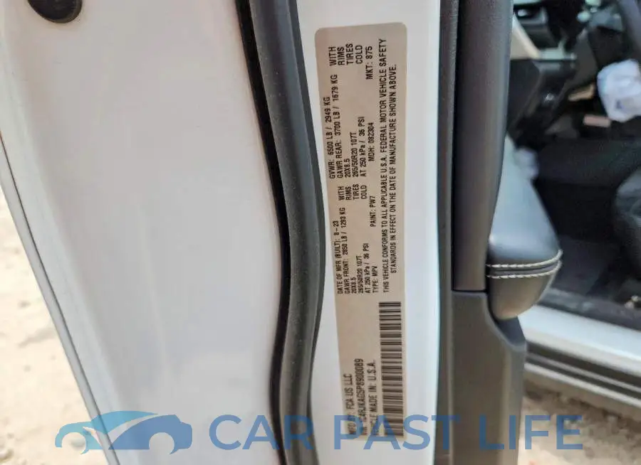 1C4RJKAG5P8900089# 14