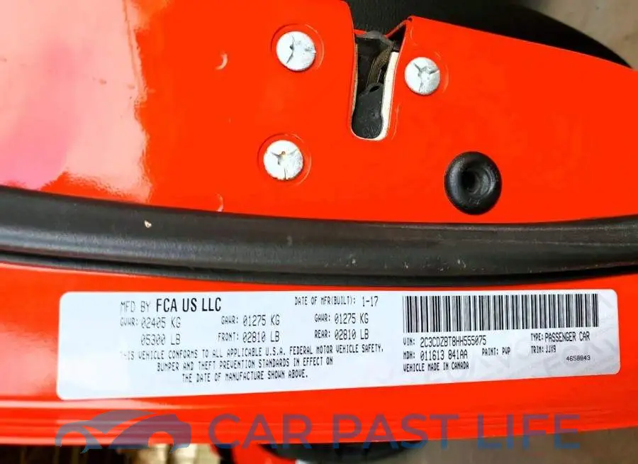 2C3CDZBT8HH555075# 13