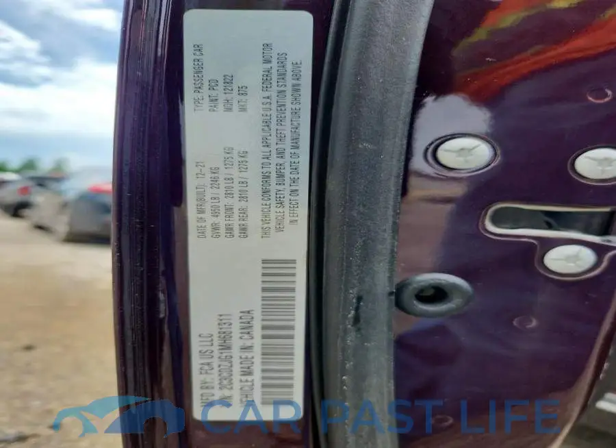 2C3CDZJG1MH681311# 12