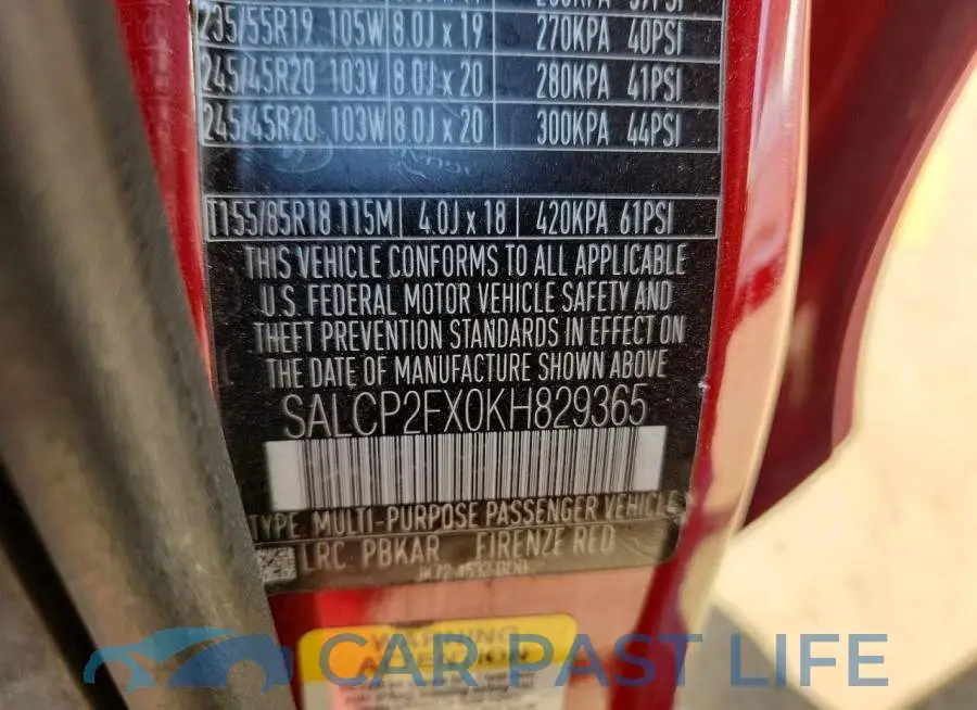 SALCP2FX0KH829365# 13