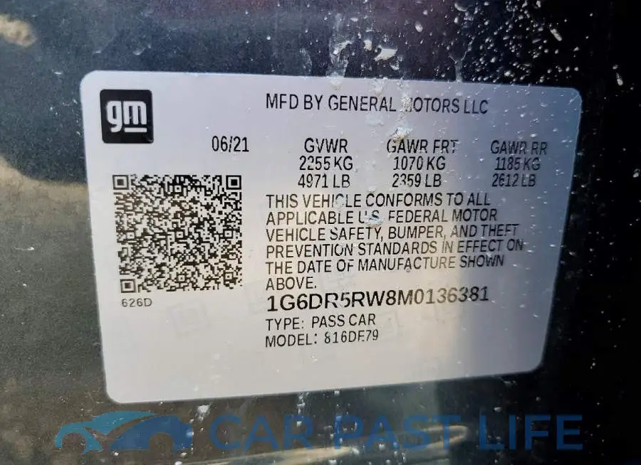 1G6DR5RW8M0136381# 12
