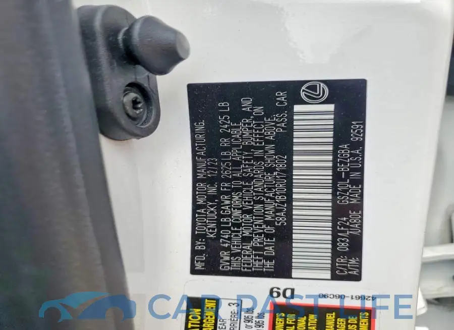 58AJZ1B10RU171802# 13