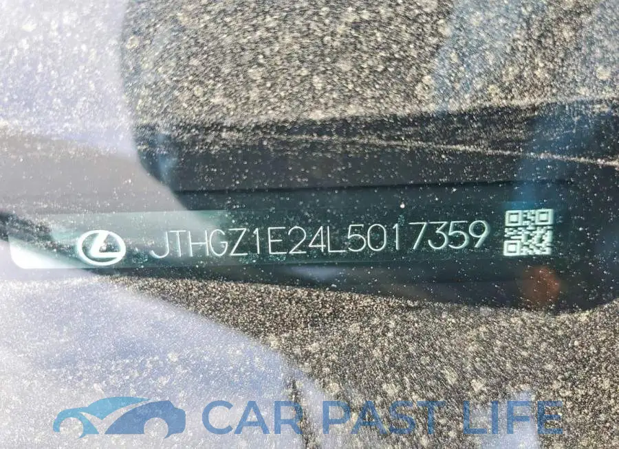 JTHGZ1E24L5017359# 12