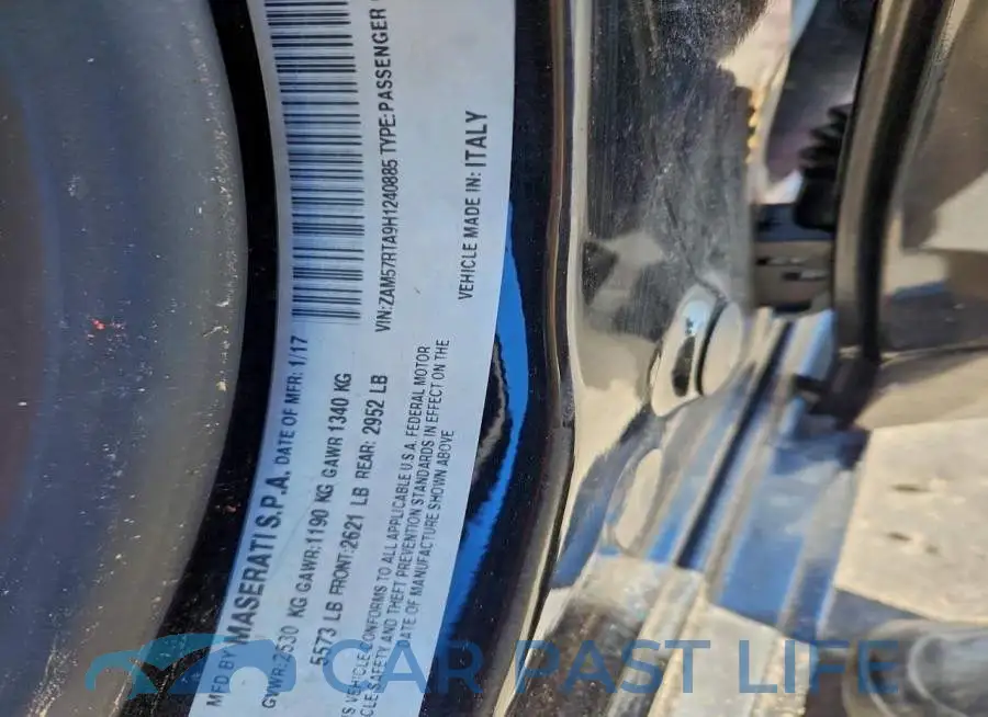 ZAM57RTA9H1240885# 12