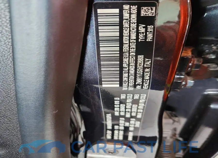 ZN661YUSXHX226808# 14