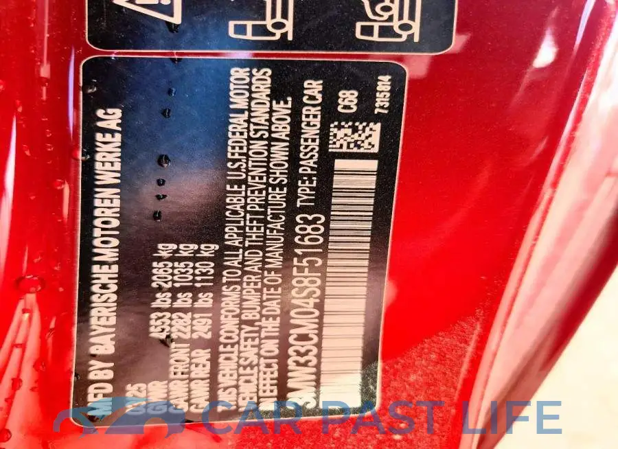 3MW33CM04S8F51683# 13