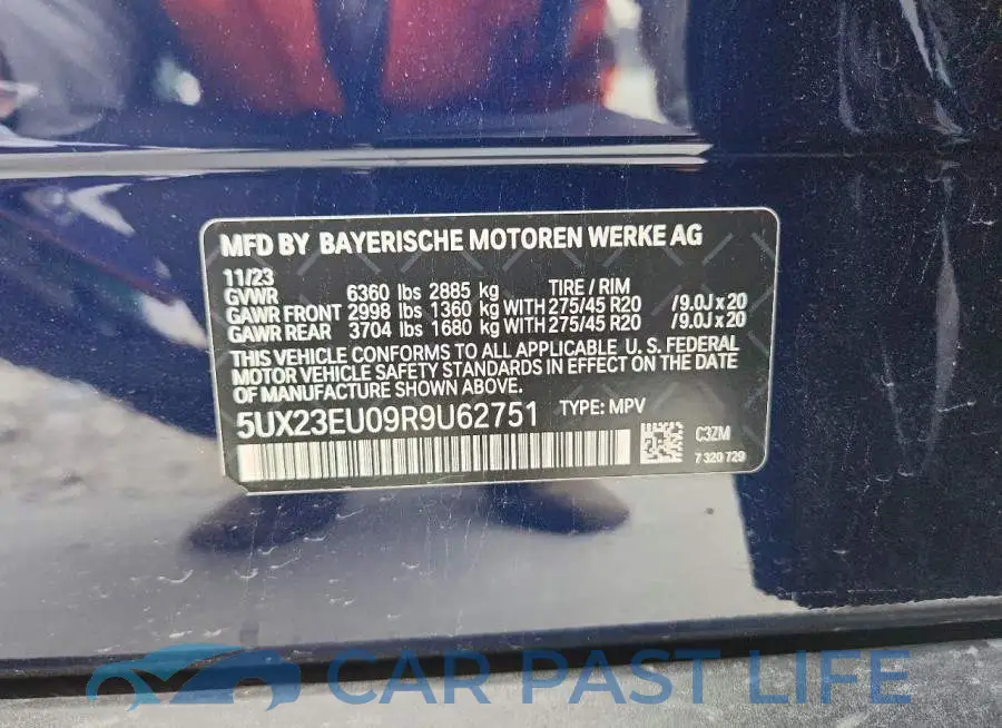 5UX23EU09R9U62751# 14