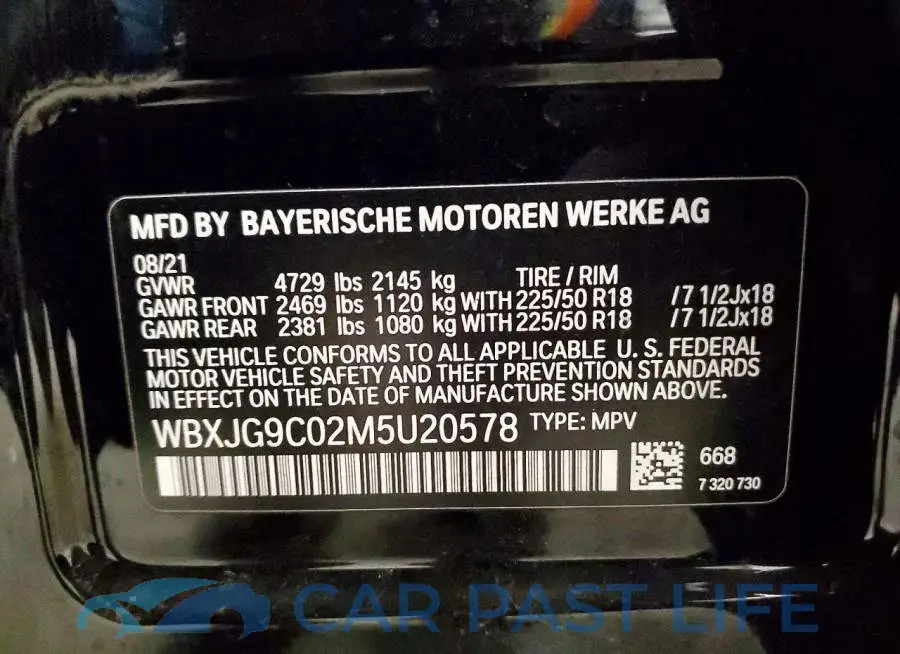 WBXJG9C02M5U20578# 14