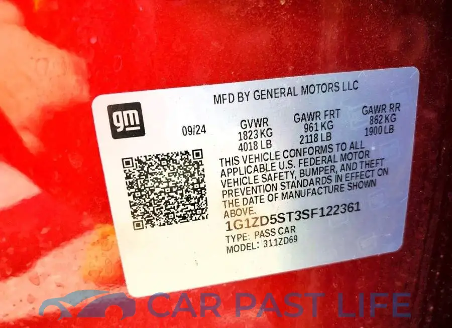 1G1ZD5ST3SF122361# 12